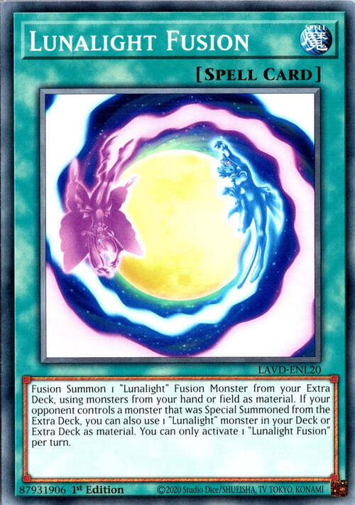 Fusione Lucelunare Card Front