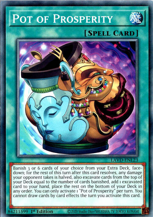 Pot of Prosperity Card Front