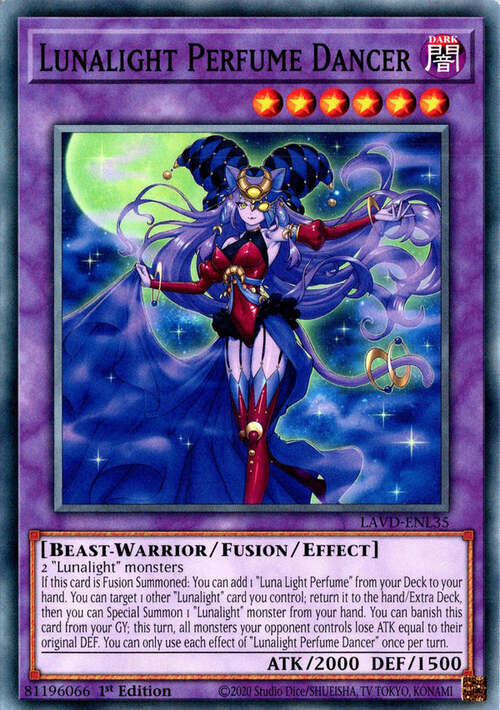 Lunalight Perfume Dancer Card Front