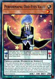 Performapal Odd-Eyes Valet · Common O14