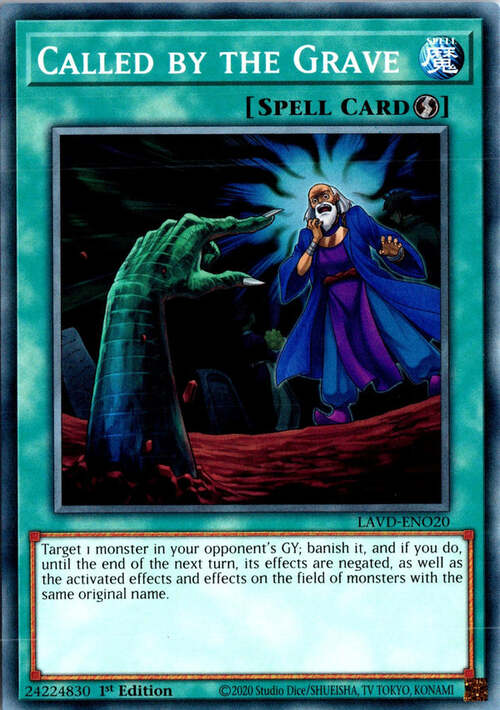 Called by the Grave Card Front