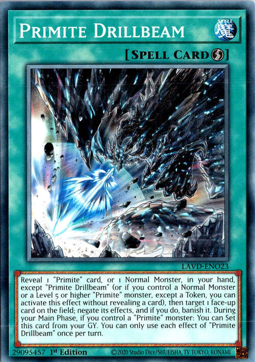 Primite Drillbeam Card Front