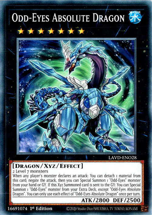 Odd-Eyes Absolute Dragon Card Front
