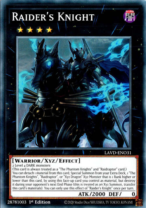 Raider's Knight Card Front