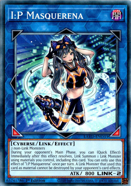 I:P Masquerena Card Front