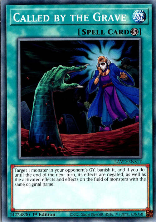 Richiamato dalla Tomba Card Front