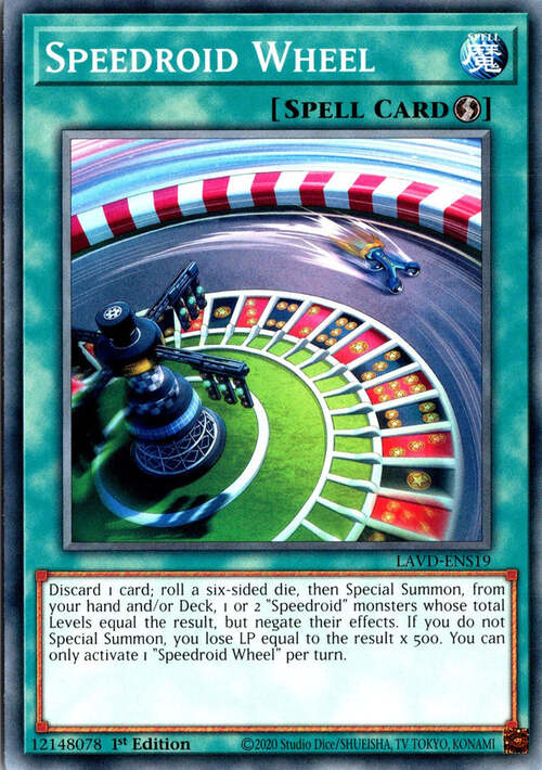 Velociroid Ruota Card Front