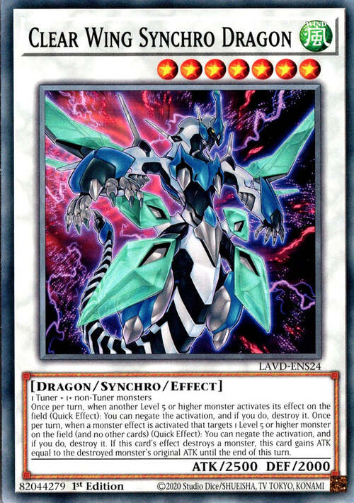 Dragón Sincro Ala Transparente Frente