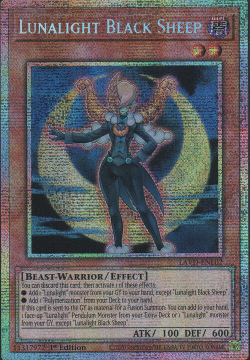 Lunalight Black Sheep Card Front