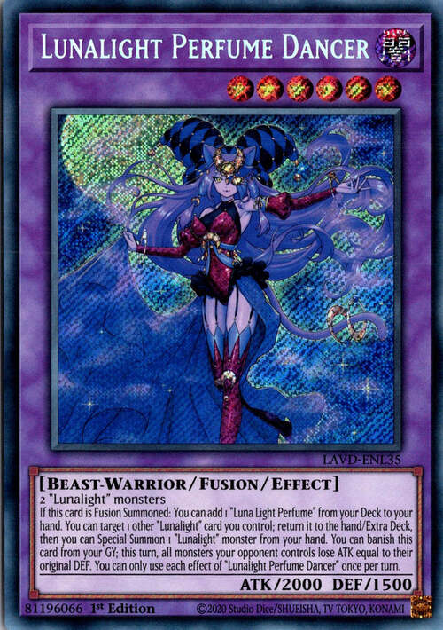 Lunalight Perfume Dancer Card Front