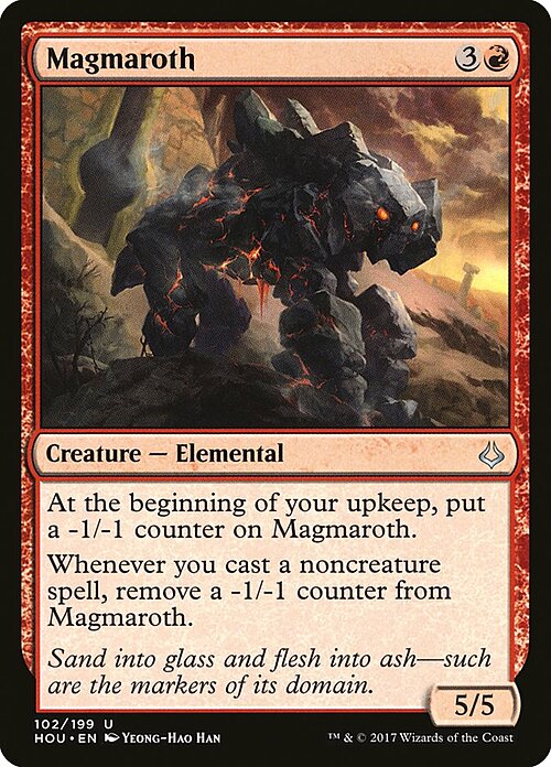 Magmaroth Card Front