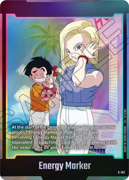 Energy Marker "Sparking Zero" Frente