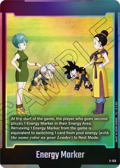 Energy Marker Card Front