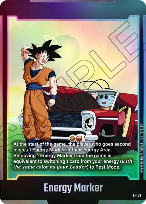 Energy Marker "Sparking Zero" Frente