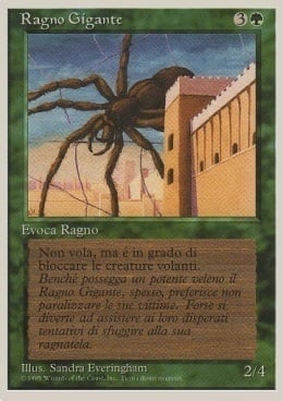 Giant Spider Card Front