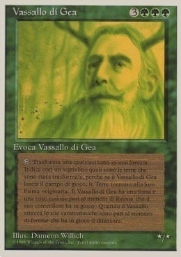 Gaea's Liege Card Front