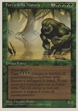 Force of Nature Card Front