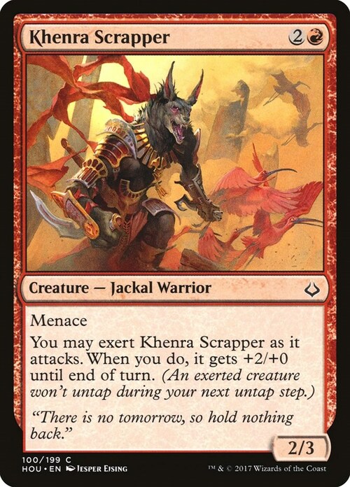 Khenra Scrapper Card Front