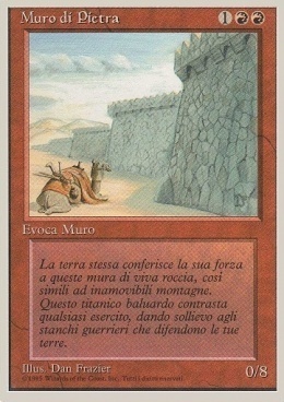 Wall of Stone Card Front