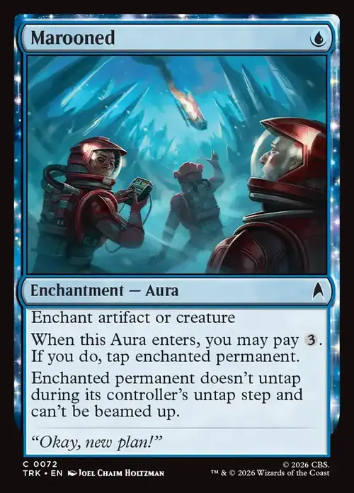Marooned Card Front