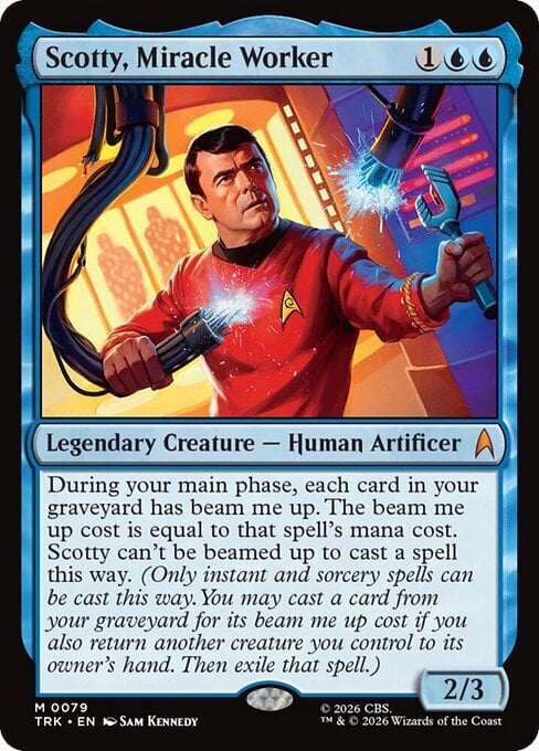 Scotty, Miracle Worker Card Front