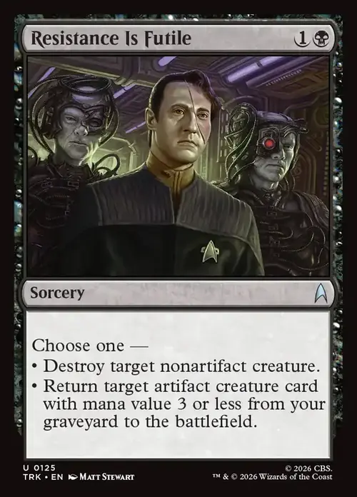 Resistance Is Futile Frente