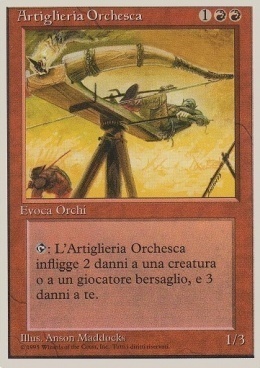 Orcish Artillery Card Front