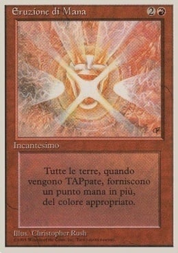 Mana Flare Card Front