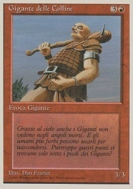Hill Giant Card Front