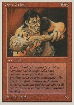 Gray Ogre Card Front