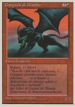 Granite Gargoyle Foreign White Bordered | Magic | CardTrader