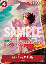 Monkey.D.Luffy · Premium Card Collection -Ace & Sabo & Luffy- P-132
