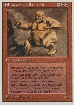 Earth Elemental Card Front