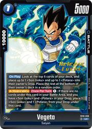 Vegeta · Pre-Release Stamp FB10-038