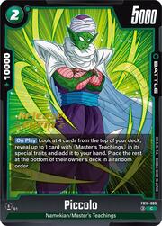 Piccolo · Pre-Release Stamp FB10-065