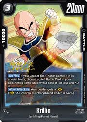 Krillin · Pre-Release Stamp FB10-098