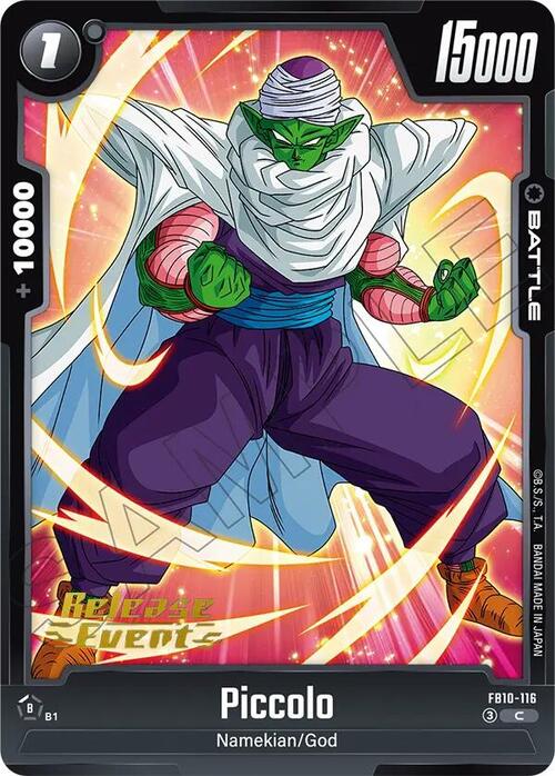 Piccolo Card Front