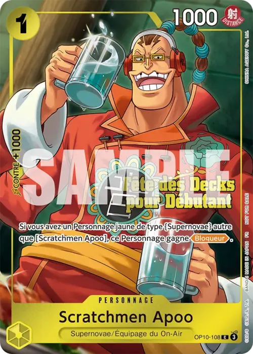 Scratchmen Apoo Card Front
