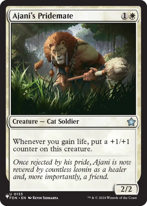 Compagno di Ajani Card Front