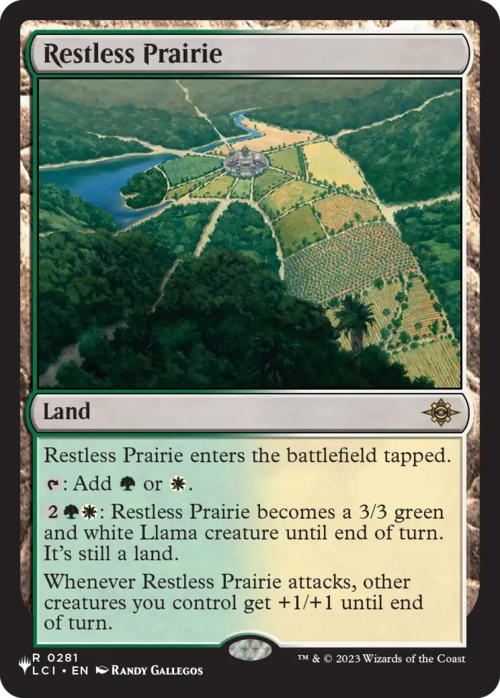Prateria Inquieta Card Front