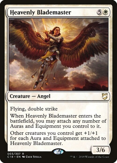Heavenly Blademaster Card Front