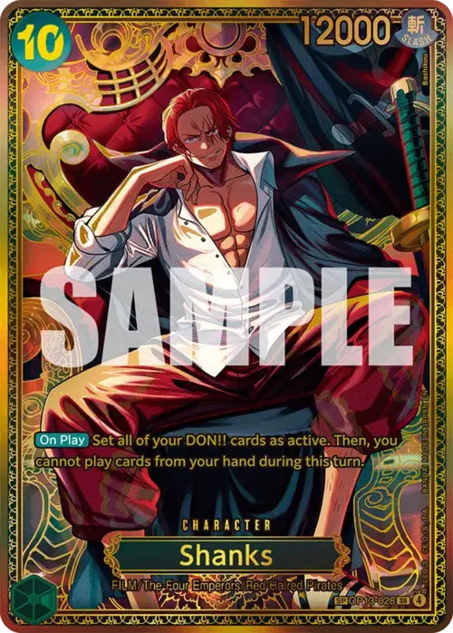 Shanks Card Front