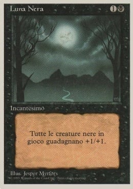 Luna Nera Card Front