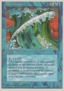 Wall of Water Card Front