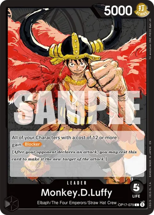 Monkey.D.Luffy (OP17-079)