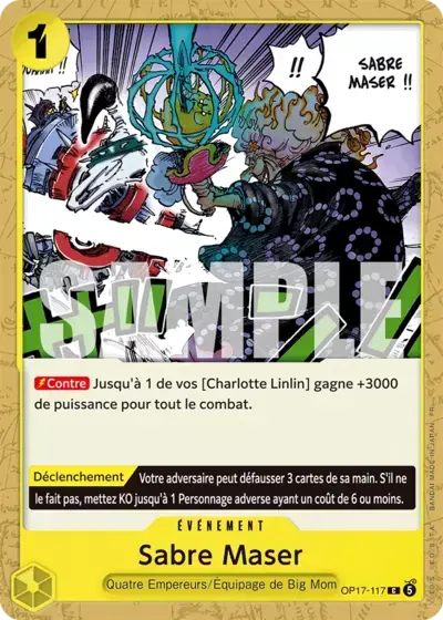 Maser Saber (OP17-117)