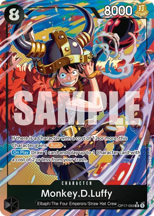 Monkey.D.Luffy (OP17-093)