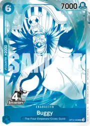 Buggy · 4th Anniversary Treasure Campaign Pack OP12-049