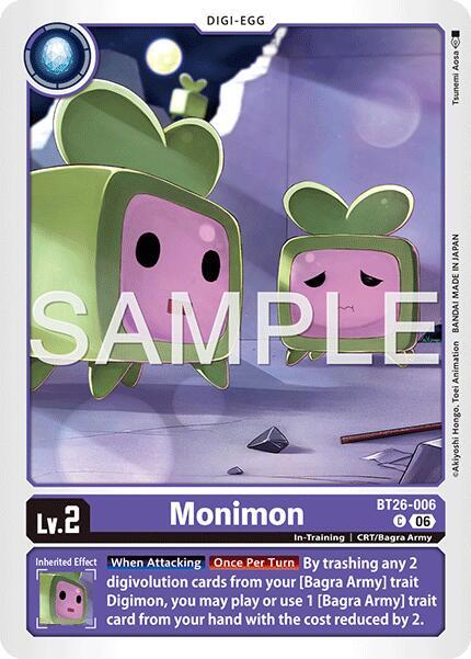 Monimon Card Front