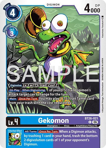 Gekomon Card Front